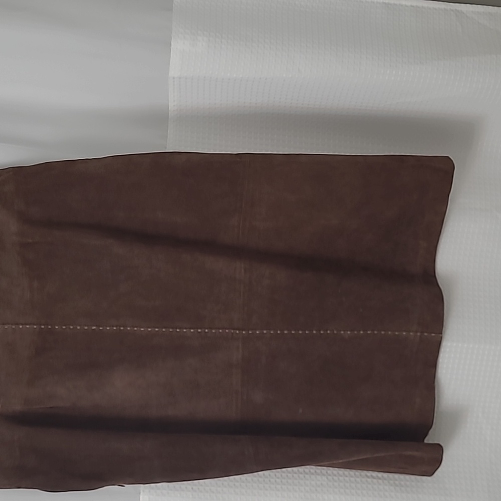 VINTAGE  LEATHER SKIRT